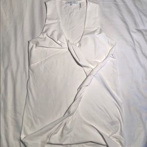 Helmut Lang twist drape tank top